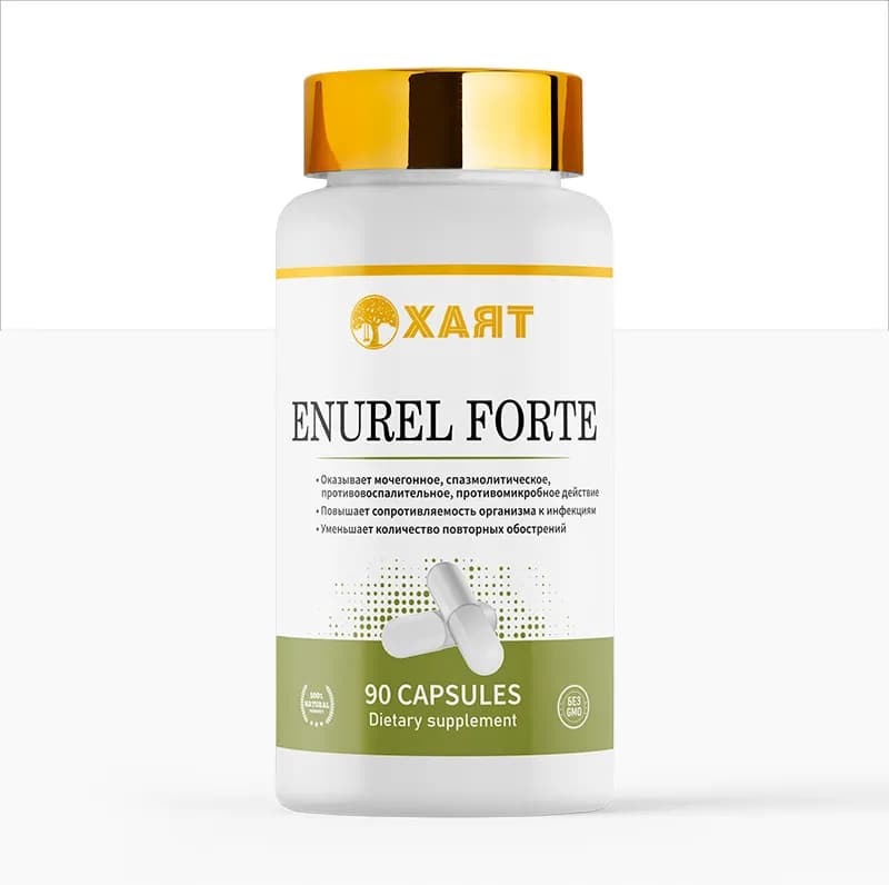Enurel Forte — мочегонное, спазмолитическое