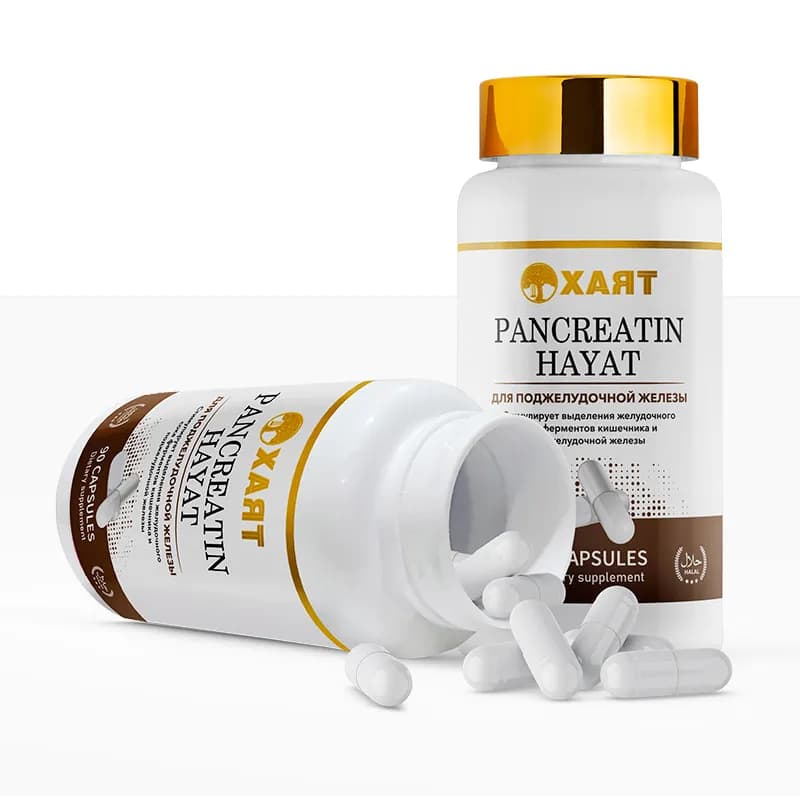 Панкреатин (Pancreatin Hayat)