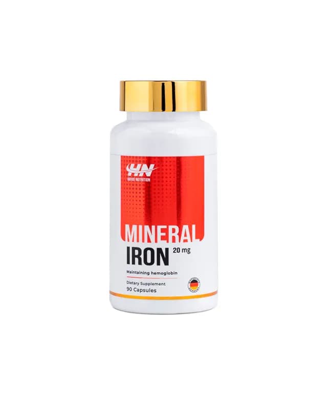 Железо (Iron) 20 мг — от анемии
